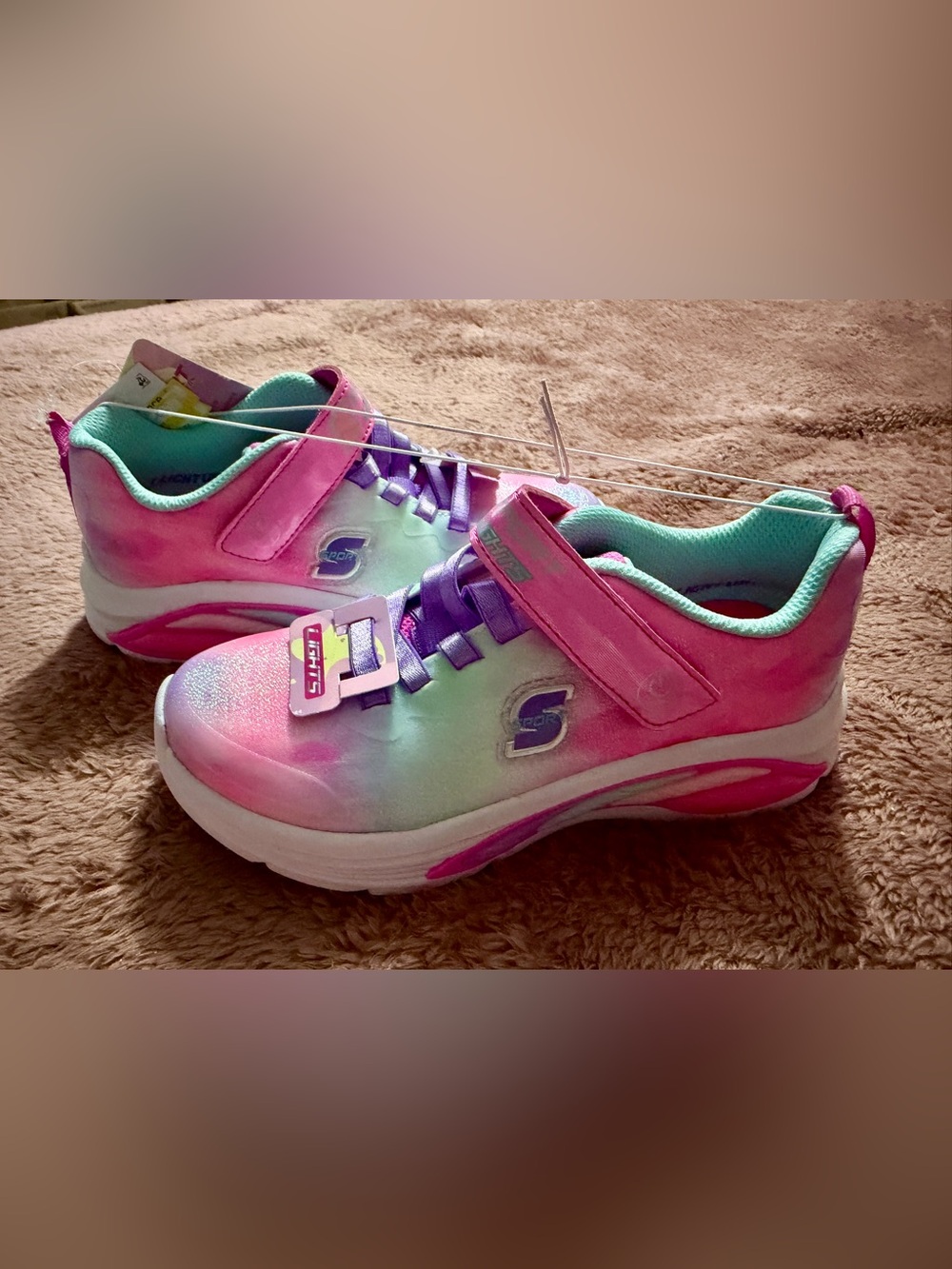 Toddler Girls S Sport By Skechers Step-In Light Up  Sneakers